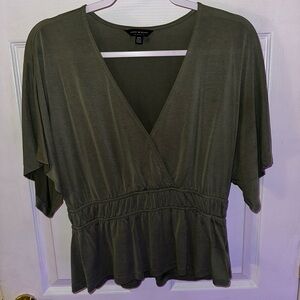 Green Lucky Brand shirt